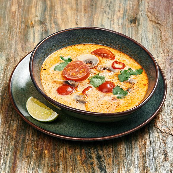 Овощной суп в тайском стиле