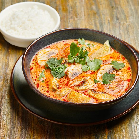 Овощной суп в тайском стиле